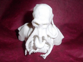 mask cthulhu scans replicas reconstructme 3d print model - Mito3D