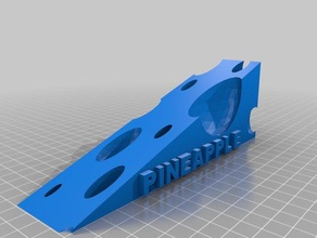 pineapple wedge2 3d printing 3d print model - Mito3D