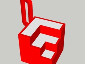 sketchup logo pendant jewelry 3d print model - Mito3D