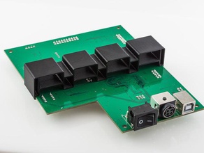 rigidbot placa-mãe suporte 3d a impressora partes 3d print model - Mito3D