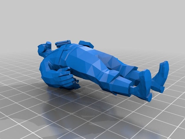 team fortress 2 piro 3d la stampa motore fonte valvola 3D print model - Mito3D