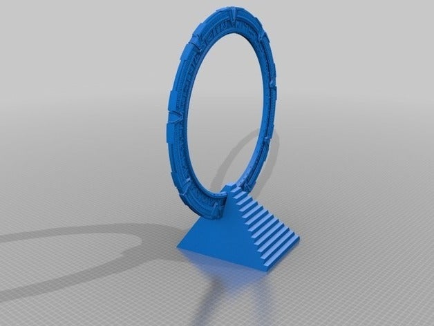 çalışma geçidi sahne 3D print model - Mito3D