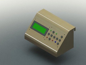 gen4 interface control Feld 3d Drucker Teile flex-box Wohn-Scharnier thingomatic 3d print model - Mito3D