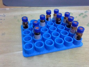 tutucu 2030 gaz kromatografisi gc şişeleri dur öğrenme kimya 3d print model - Mito3D