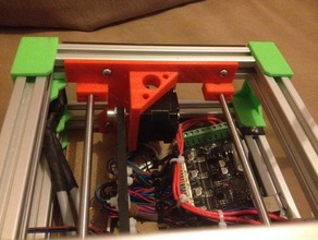 foldarap v2 y-motor modif 3d printer parts support 3d print model - Mito3D