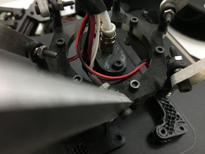 kossel clear-Sonde-weniger heißes Ende montieren 3d Drucker Teile 3d-Drucker hotend 3d print model - Mito3D