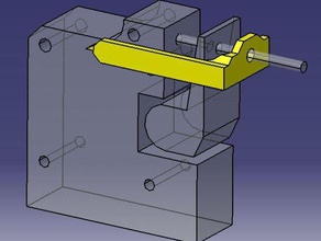 Anzeige Spannung filament solidoodle 2 3 d Drucker Zubehör 3d print model - Mito3D