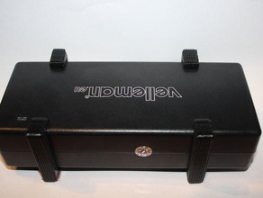 k8200-power-adapter-clip 3d Drucker - Zubehör Netz-adapter Netzteil velleman 3d print model - Mito3D