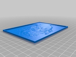 albert einstein lithopane 2d a arte personalizado emc2 3d print model - Mito3D