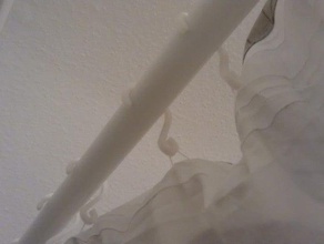 la cortina de percha los hogares ikea openscad 3d print model - Mito3D