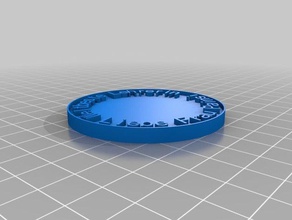 liebe frau painsi weltbeste lehrerin le monete distintivi personalizzato 3d print model - Mito3D