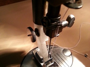 costura singer pé adaptador do agregado familiar máquina de 3d print model - Mito3D