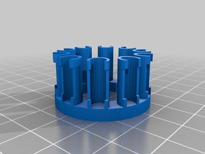 10 peg monstertail tezgah bilezik özelleştirilmiş 3d print model - Mito3D