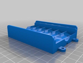 Pil Kutusu 6 adet aa pil elektronik özelleştirilmiş 3d print model - Mito3D