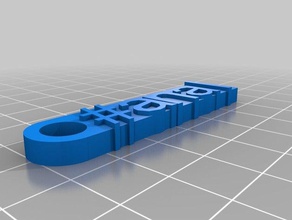 anal de l'organisation personnalisé 3d print model - Mito3D