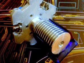 kossel Effektor e3d v6 hotend Drucker Teile e3dv6 e3d-hotend mini 3d print model - Mito3D