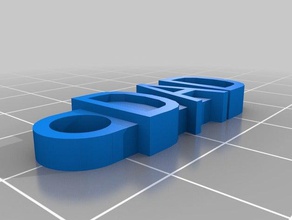 baba organizasyon özelleştirilmiş 3d print model - Mito3D