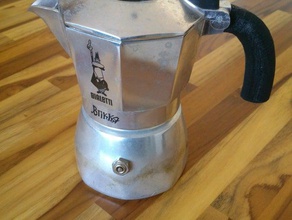 moka brikka handle kitchen dining coffee 3d print model - Mito3D