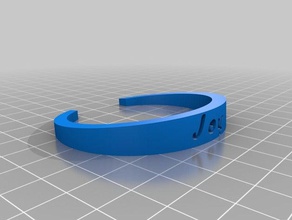 joy smaller bracelets customized 3d print model - Mito3D