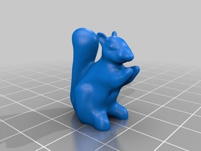 tiny squirel animals 3d print model - Mito3D