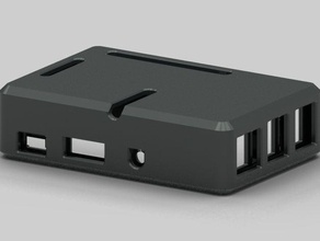 raspberry pi type b+ 3d yazıcı aksesuarlar durumda bilgisayar raspi 3d print model - Mito3D