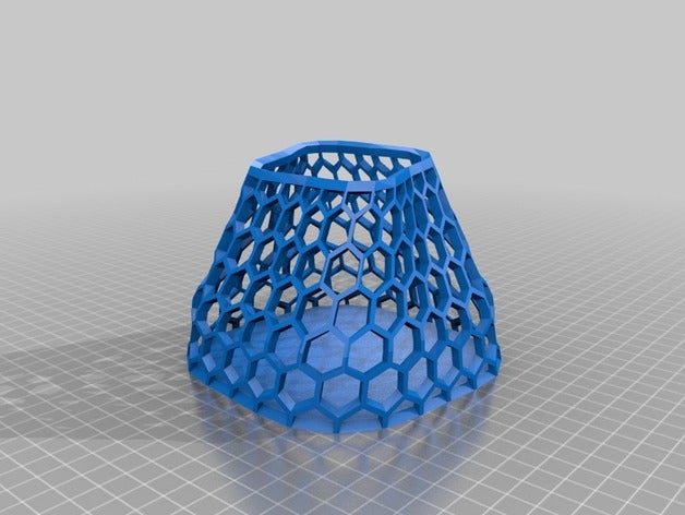 hexsquare vase Container Dekor Dekoration Dekorative hexagon gestaltenwandler 3D print model - Mito3D