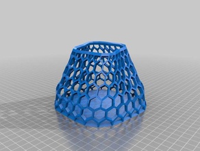hexsquare vase containers decor decoration decorative hexagon shapeshifter 3d print model - Mito3D