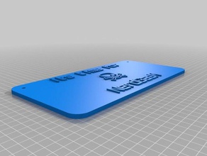 nerdgasm fan i segni loghi personalizzato 3d print model - Mito3D