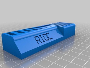 rioc 7x7 usb-sd organizzazione personalizzato 3d print model - Mito3D