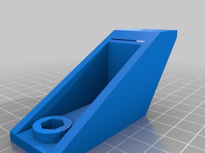 mendel extruder dinos other upgrade part mount openscad 3d print model - Mito3D