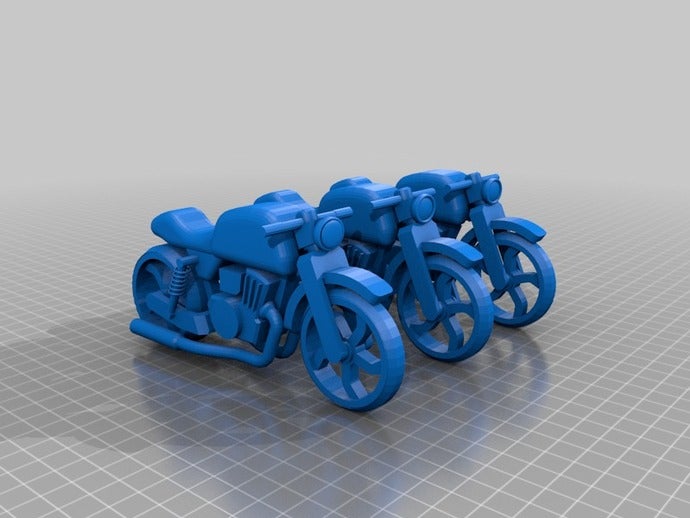 motos para eternidade 3d stampanti 3D print model - Mito3D