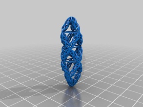 octahedron beam diy 3d print model - Mito3D