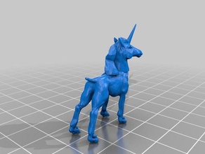 dog unicorn 3d printing tests animal mix hybrid 3d print model - Mito3D