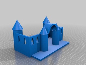 lv castle 3d printing tests 3d print model - Mito3D