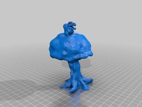 árvore mutante je ao ar livre jardim 3d print model - Mito3D