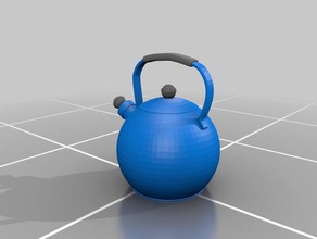 kettle kitchen dining 3d print model - Mito3D