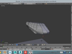 monorail voiture de piste jouet jeu accessoires cool disney walt world 3d print model - Mito3D