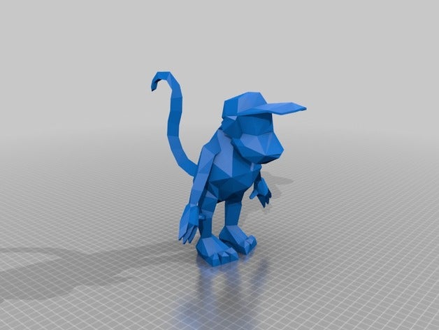 diddy kong los juguetes juegos ape burro donkey 64 country n64 nintendo 3D print model - Mito3D