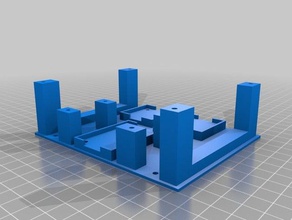 mount elektronik Robotik ımu mini-ATX phidgets rover 3d print model - Mito3D
