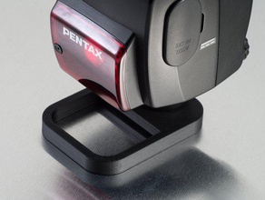 flash stand de la caméra griffe 3d print model - Mito3D