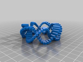 meu personalizados cubista toro matemática arte 3d print model - Mito3D