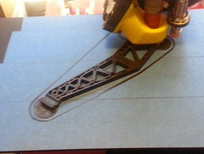 printrbot de metal simple piernas 3d la impresora partes 3d print model - Mito3D
