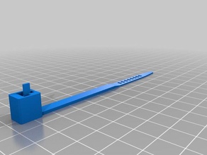 meu personalizados cabo de amarração partes 3d print model - Mito3D