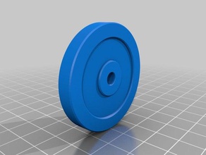 olympic bar plate sport outdoors 3d print model - Mito3D