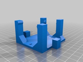 boe-bot NN pil tutucu Robotik menteşe paralaks 3d print model - Mito3D