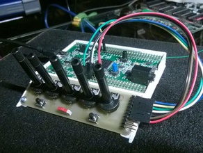 discoteca synth stm32 descoberta de gabinete eletrônica a música sintetizador 3d print model - Mito3D