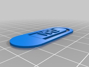 mad personalizzato a forma di graffetta organizzazione 3d print model - Mito3D