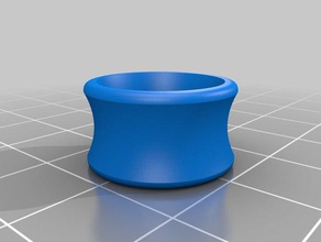 16 mm tapón para el oído aretes personalizado 3d print model - Mito3D