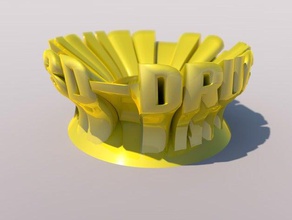 3d-druck-Kur işaretler logoları objectsampling baskı örnek örnekleri 3d print model - Mito3D