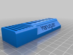 meine kundengebundene usb-stick, sd-card-Halter 3 Organisation 3d print model - Mito3D